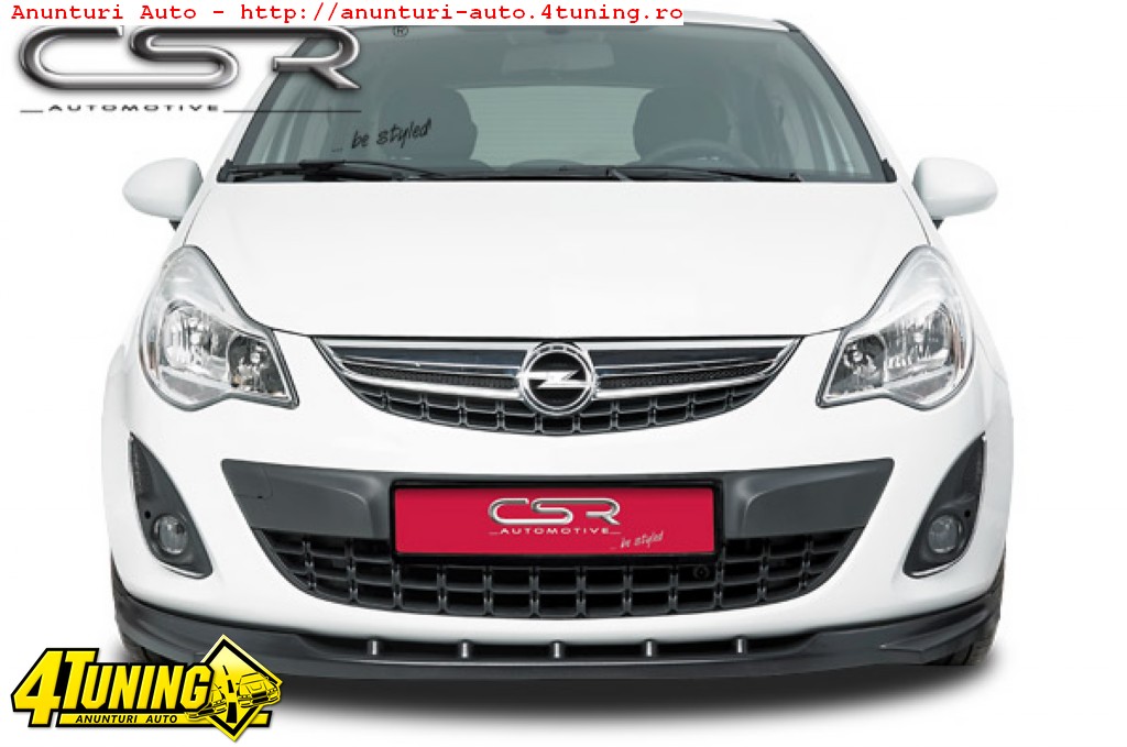 Spoiler Prelungire Bara Fata Opel Corsa D dupa 2010 CSL021