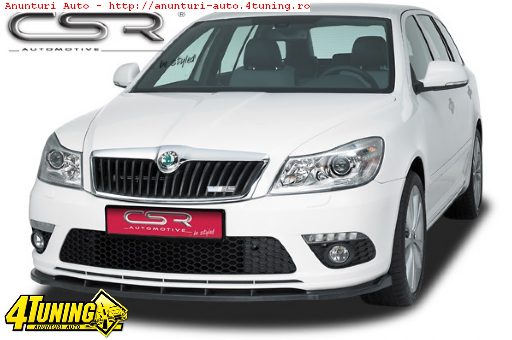 Spoiler Prelungire Bara Fata Skoda Octavia II 2 1Z RS 2009 2013 CSL001