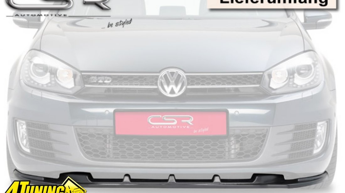 Spoiler Prelungire Bara Fata VW Golf 6 GTI GTD 2008 2012 CSL007