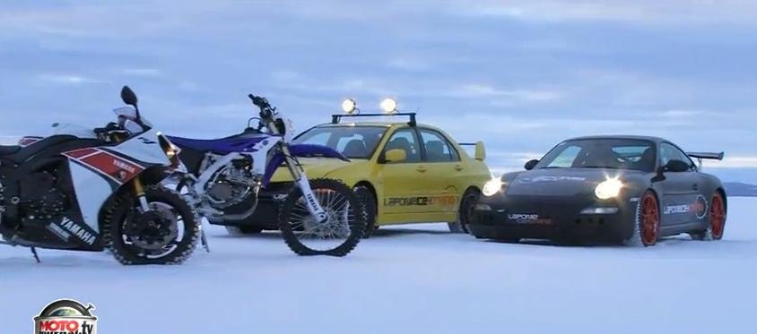 Sporturi extreme de iarna: cu 258 km/h pe gheata Sporturi extreme de iarna: cu 258 km/h pe gheata