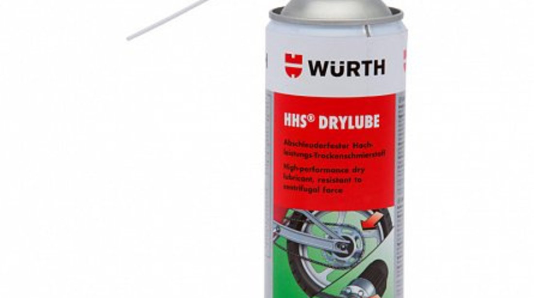 Spray ceara sintetica cu PTFE HHS Drylube, Wurth 400 ml cod intern: 893 106 6