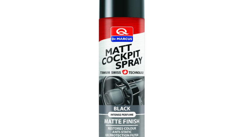 Spray Cockpit Mat, Negru, 500 Ml Dr. Marcus DM695