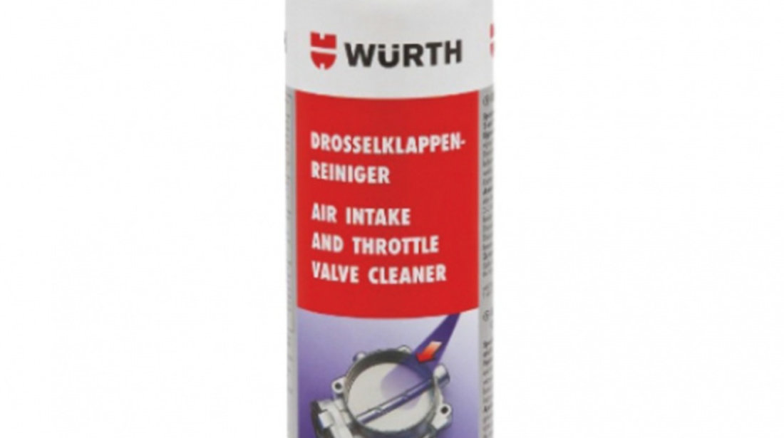 Spray curatare carburator si clapeta acceleratie, Wurth 500 ml cod intern: 5861113500