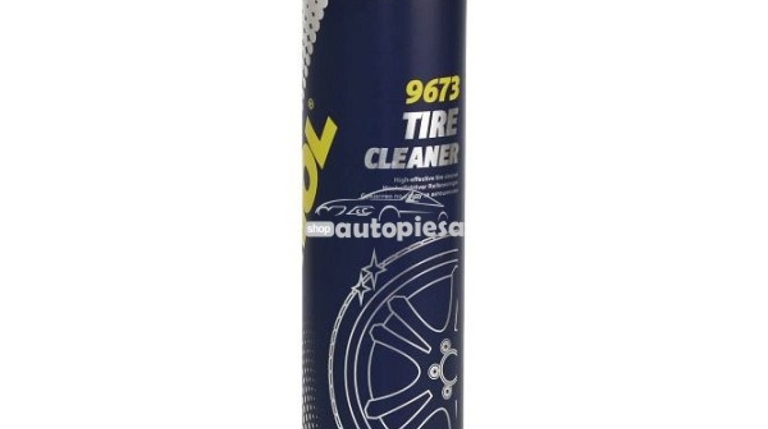 Spray curatare si intretinere anvelope MANNOL 650 ml 22350 piesa NOUA