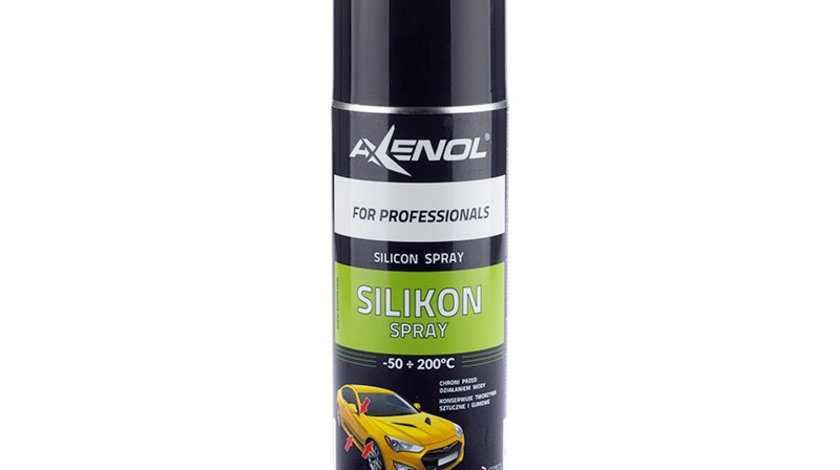 Spray De Silicon Axenol -50 ° C Până La 200 ° C, 400 Ml 11470