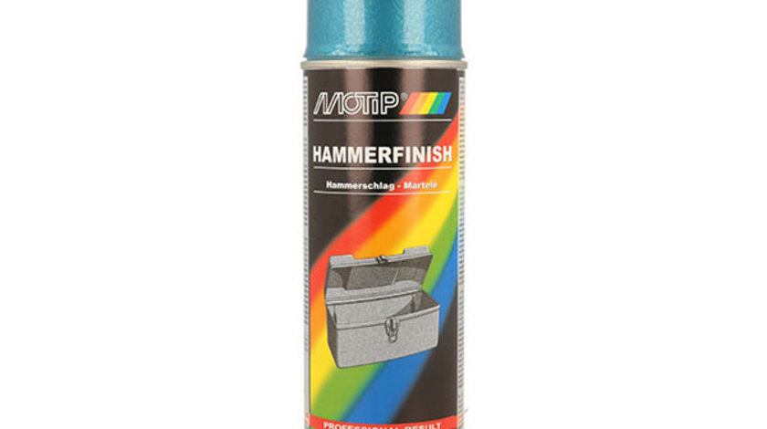 SPRAY LAC CU USCARE RAPIDA (HAMMER FINISH) ALBASTRU 400 ML 383930 MOTIP