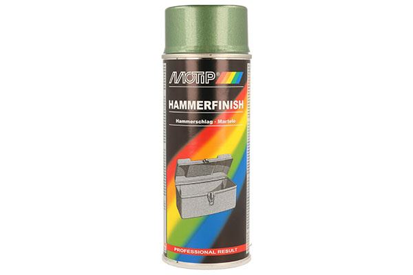 SPRAY LAC CU USCARE RAPIDA (HAMMER FINISH) VERDE 400 ML 383931 MOTIP