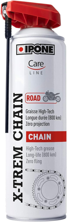Spray Lubrifiant Lant Moto Ipone CareLine X-Trem Chain Road 500ML 800858