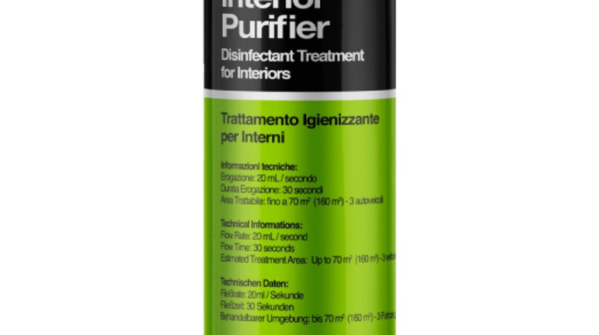 Spray Purificator Si Dezinfectat Aer Conditionat Errecom Interior Purifier 600ML ER AB1229