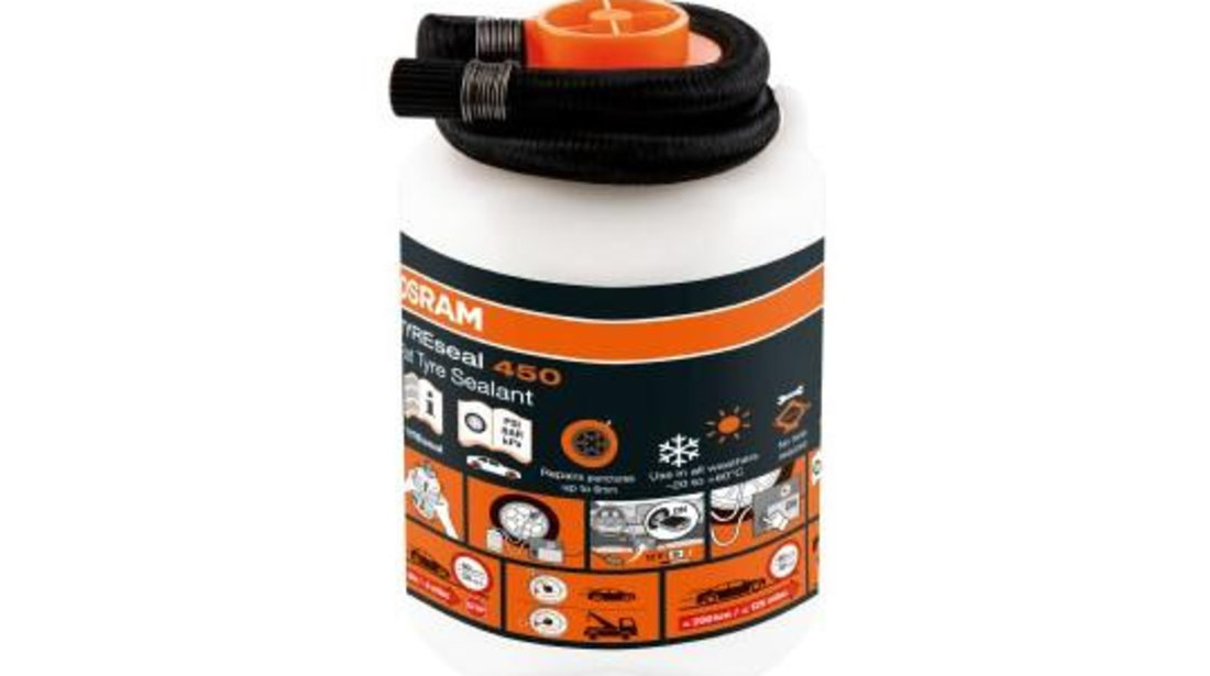 Spray reparatie anvelope tyreseal 450 osram UNIVERSAL Universal #6 OTSB450