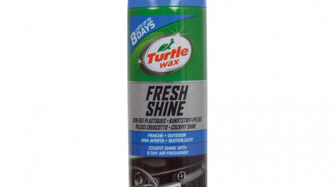 Spray Silicon Bord Outdoor Fresh Shine 500ml Turtle Wax TW FG52787
