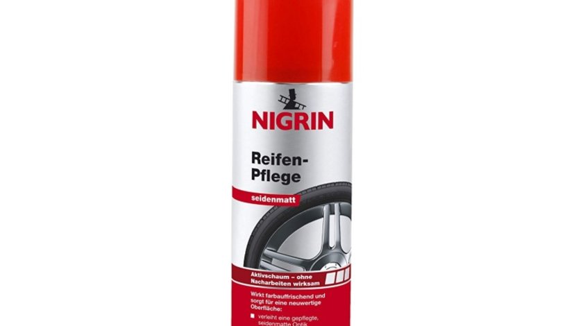 Spray spuma pentru curatat si lustruit anvelope Nigrin 500ml