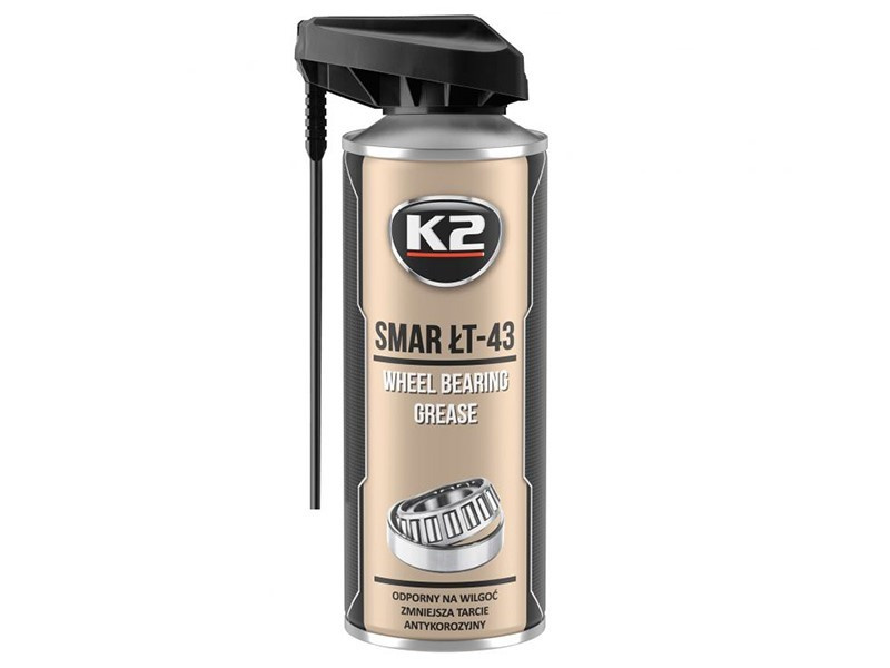 Spray Vaselina Unsoare Ł-43 Pentru Rulment și Lagăre De Alunecare, 400ML K2-01753
