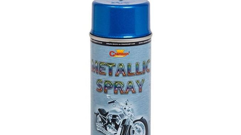 Spray Vopsea 400ml Metalizat Acrilic Albastru Champion Color AVX-CHP058