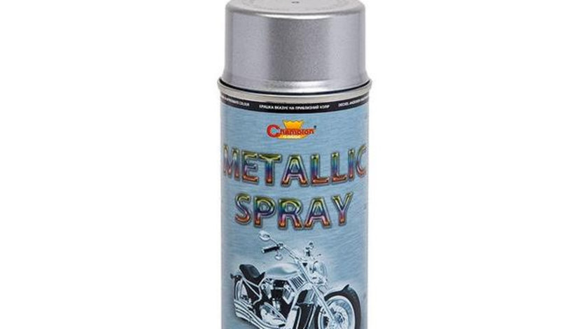 Spray Vopsea 400ml Metalizat Acrilic Argintiu Champion Color AVX-CHP059