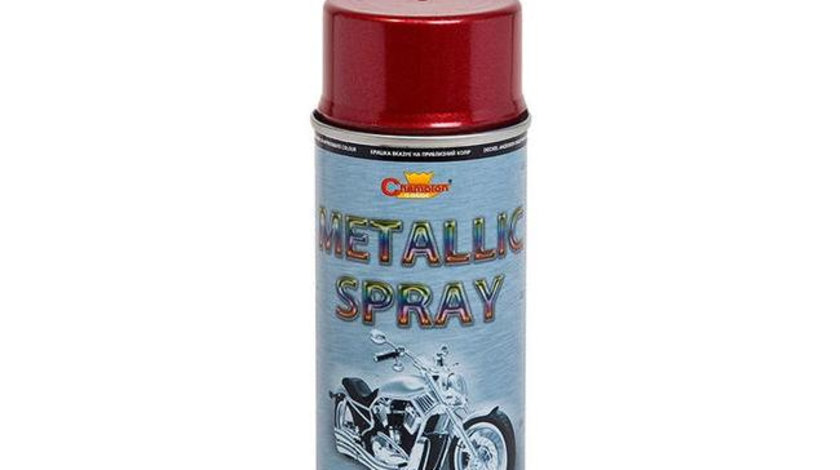 Spray Vopsea 400ml Metalizat Acrilic Rosu Champion Color AVX-CHP061