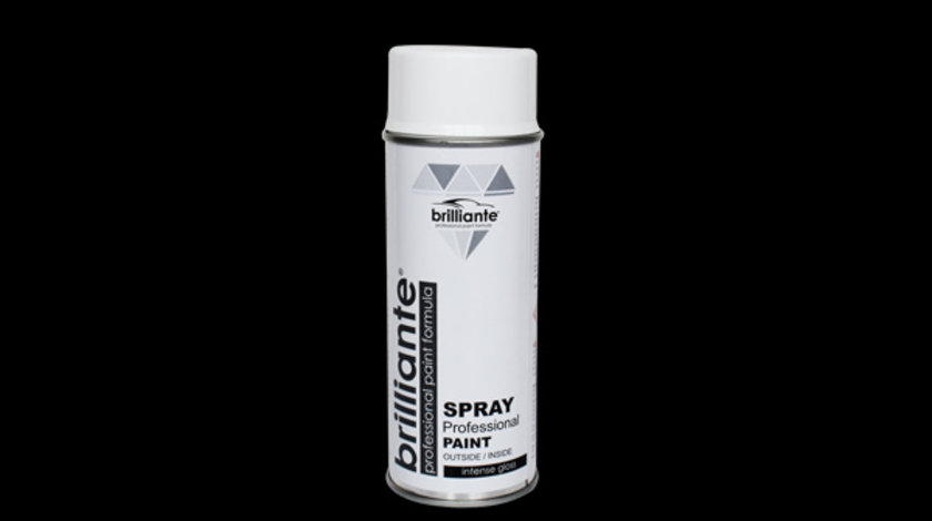 Spray Vopsea Alb Lucios 400 ML Brilliante