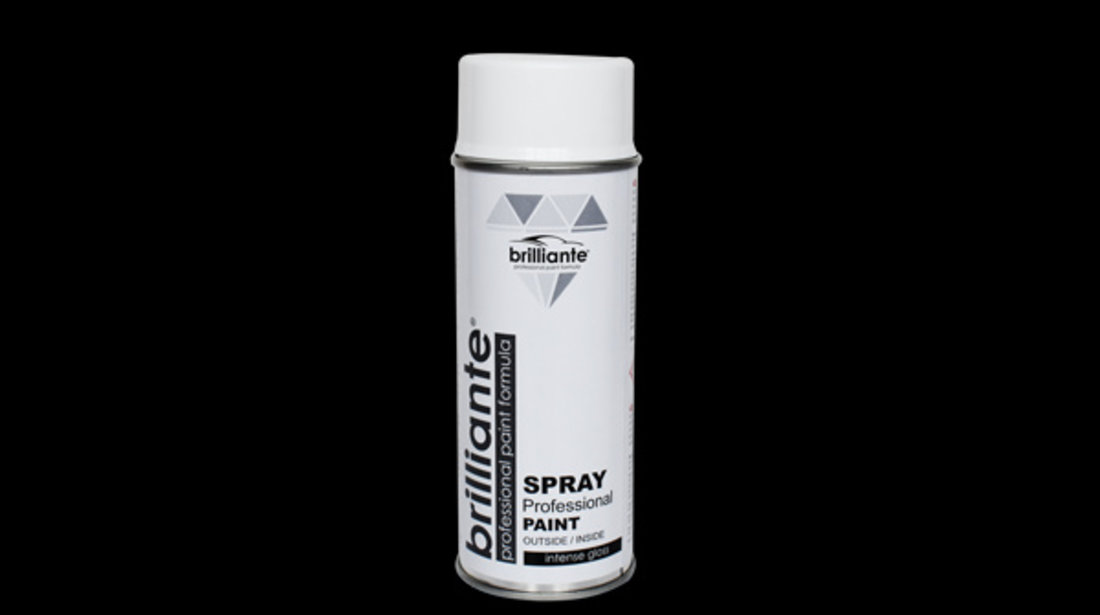 Spray Vopsea Alb Mat 400 ML Brilliante