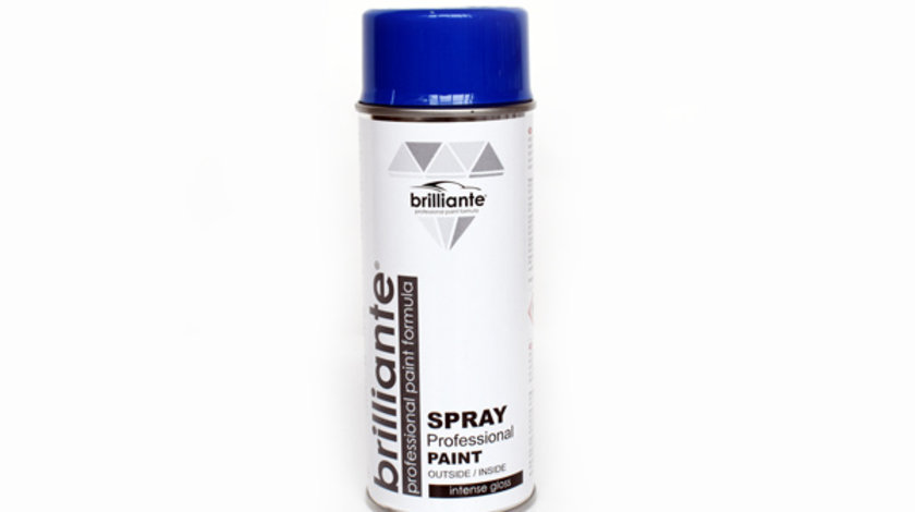 Spray Vopsea Albastru Inchis 400 ML Brilliante