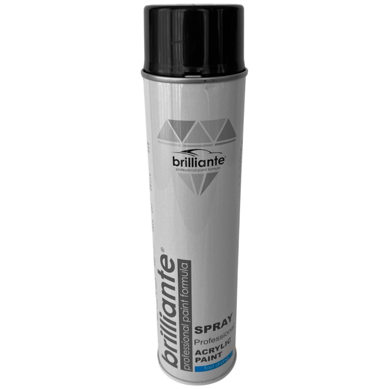 Spray Vopsea Brilliante Acrilica Negru Lucios Ral 9005 600ML 05232