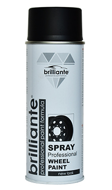 Spray Vopsea Brilliante Jante Negru Satin 400ML 10532