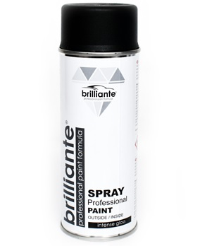 Spray Vopsea Brilliante Negru Grafit Mat RAL 9011 400ML 01441