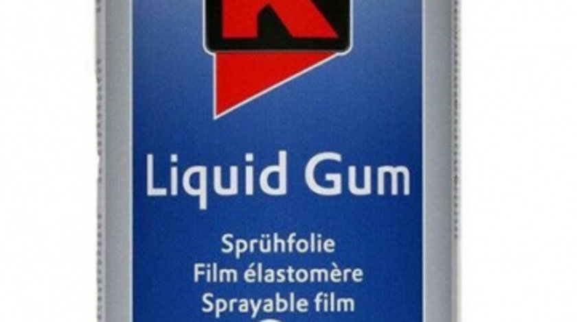 Spray Vopsea Cauciucata Auto-K Liquid Gum Detasabila Alb 400ML 999CH3907