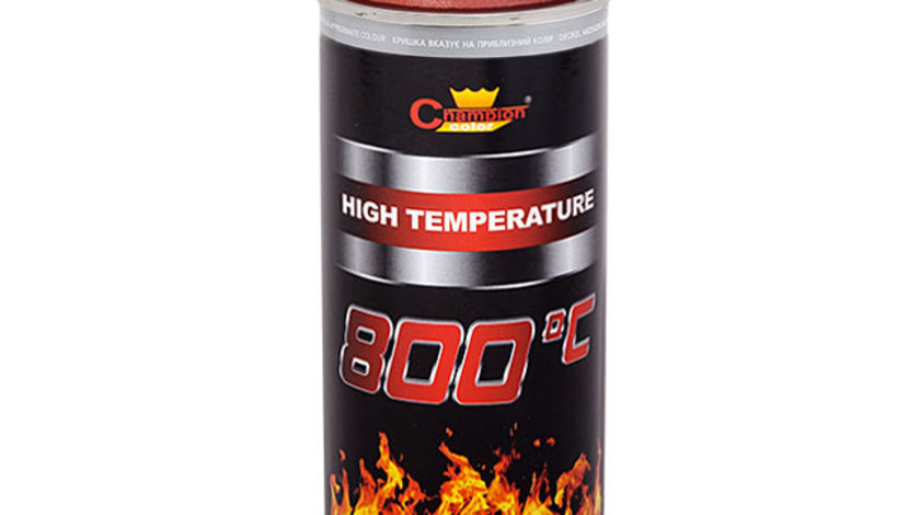 Spray Vopsea Champion Color Rezistent Termic Rosu +800°C 400ML TCT-4915