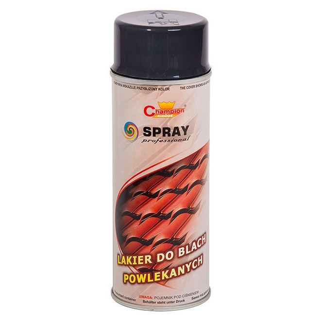 Spray Vopsea Champion Color Tabla Acoperis RAL 8019 400ML 130418-2