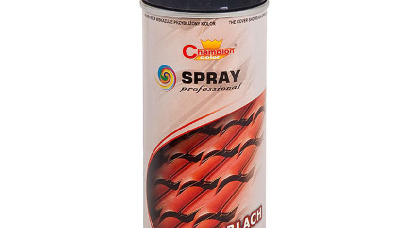 Spray Vopsea Champion Color Tabla Acoperis RAL 8019 400ML 130418-2