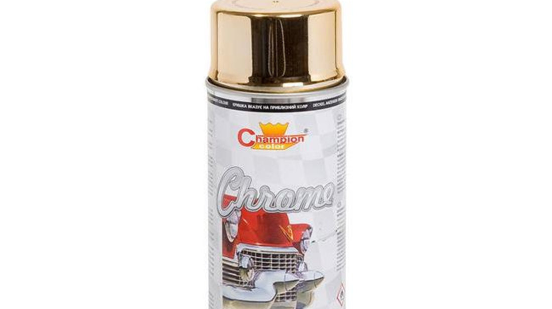 Spray Vopsea Crom Gold 400ml Champion Color AVX-CHP108