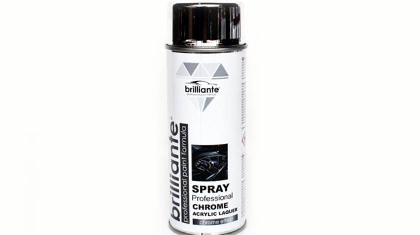 Spray Vopsea Crom (Silver/Argintiu) 400 ML Brilliante
