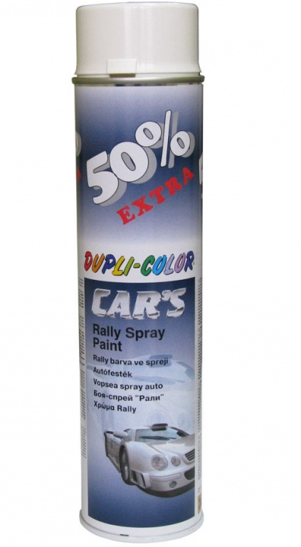 Spray Vopsea Dupli-Color Car's Alb Lucios 600ML 313102
