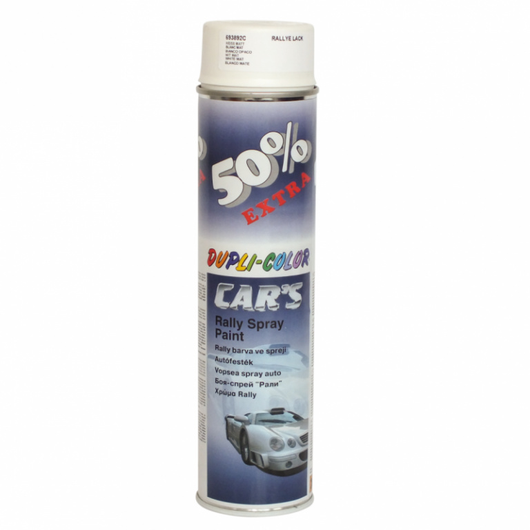 Spray Vopsea Dupli-Color Car's Alb Mat 600ML 313204