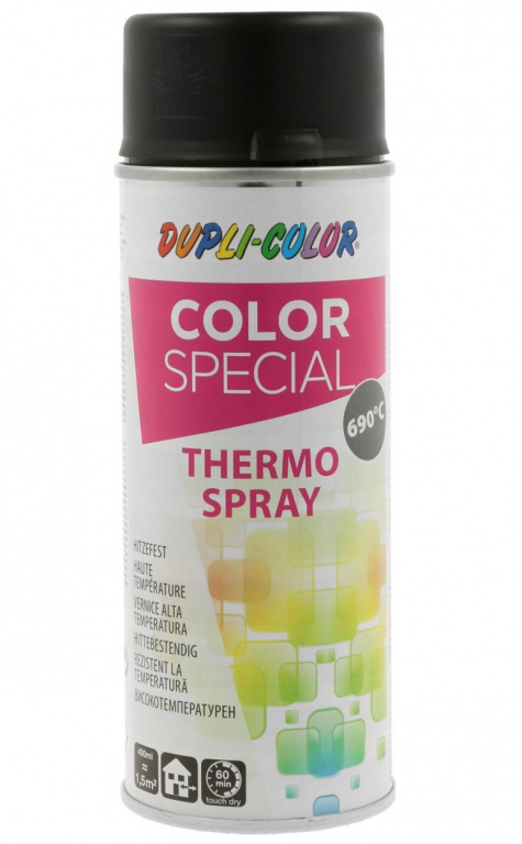 Spray Vopsea Dupli-Color Color Special Thermo Spray Negru 690°C 400ML 651458