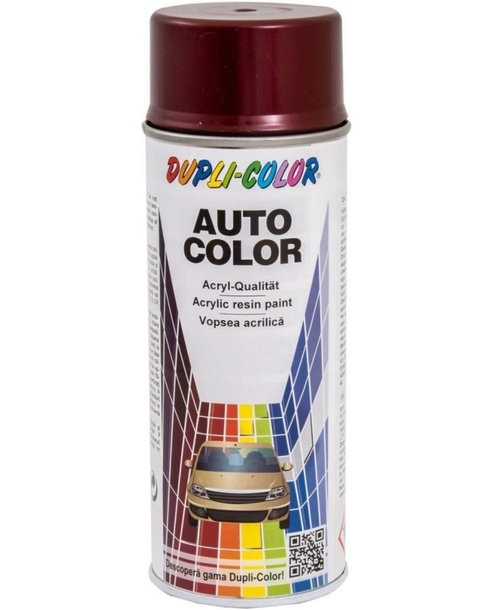 Spray Vopsea Dupli-Color Dacia Rosu Rubin Metalizat 350ML 350114