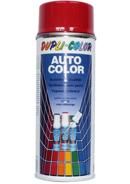 Spray Vopsea Dupli-Color Dacia Rosu Valelunga 350ML 350105