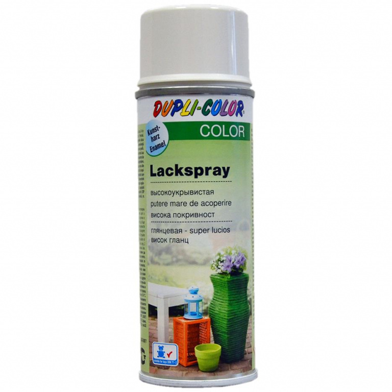 Spray Vopsea Dupli-Color Lackspray Alb 200ML 374051