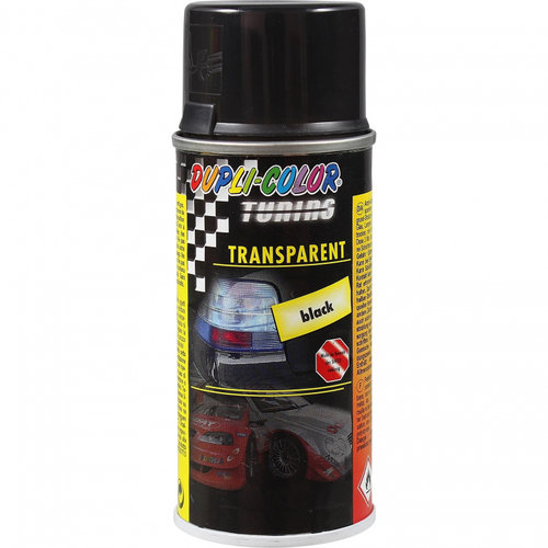 Spray Vopsea Dupli-Color Negru Transparent Stopuri Faruri 150ML 430213