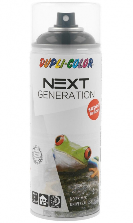Spray Vopsea Dupli-Color Next Negru Lucios RAL 9005 400ML 480003