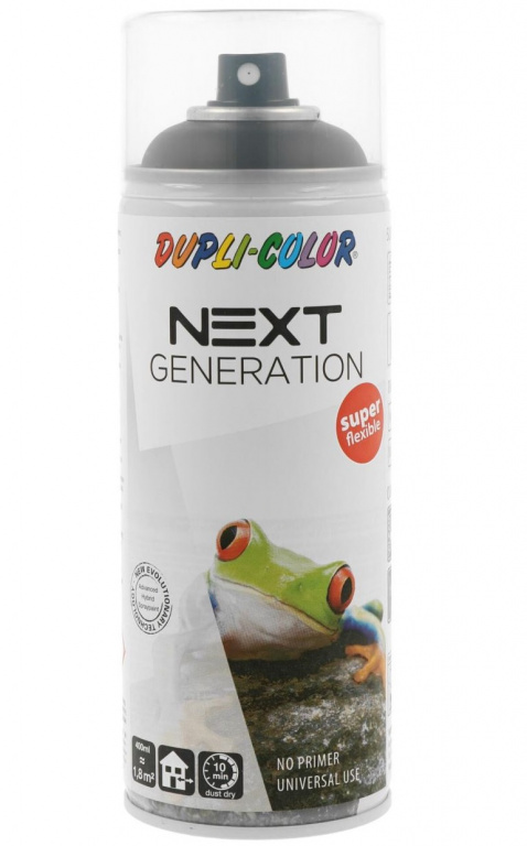 Spray Vopsea Dupli-Color Next Negru Mat RAL 9005 400ML 512186