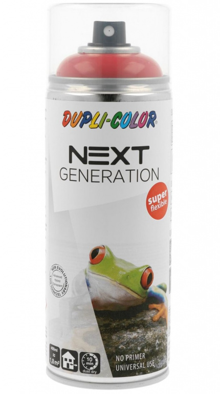 Spray Vopsea Dupli-Color Next Rosu Trafic Lucios RAL 3020 400ML 479915