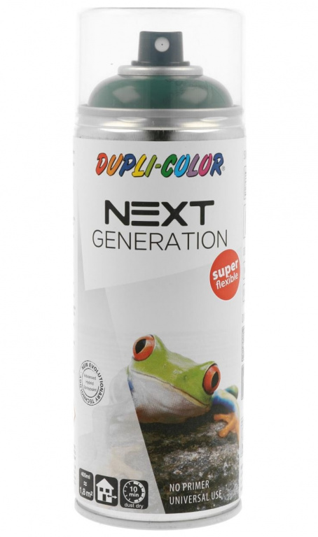 Spray Vopsea Dupli-Color Next Verde Frunza Lucios RAL 6005 400ML 479953