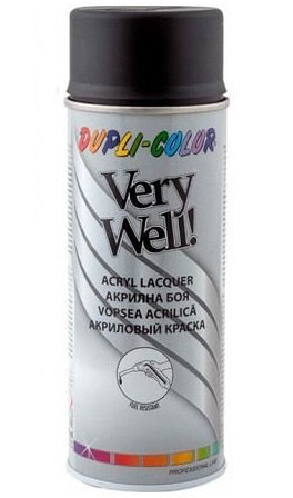 Spray Vopsea Dupli-Color Very Well Negru Mat 400ML 379996
