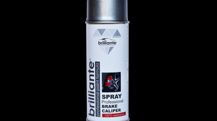 Spray Vopsea Etriere Argintiu 400 ML (Marca: Brilliante)