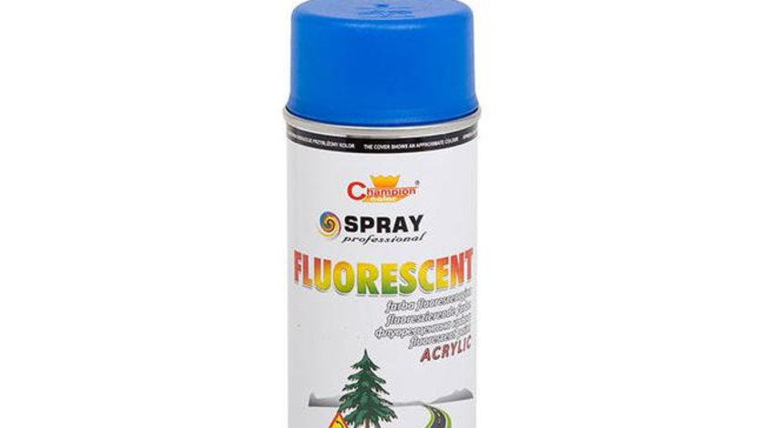 Spray Vopsea Fluorescent 400ml Albastru Champion Color AVX-CHP110