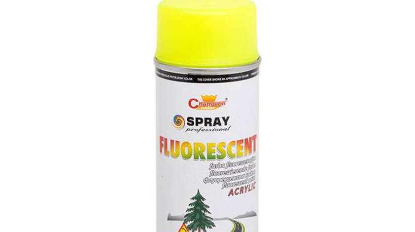 Spray Vopsea Fluorescent 400ml Galben Champion Color AVX-CHP111