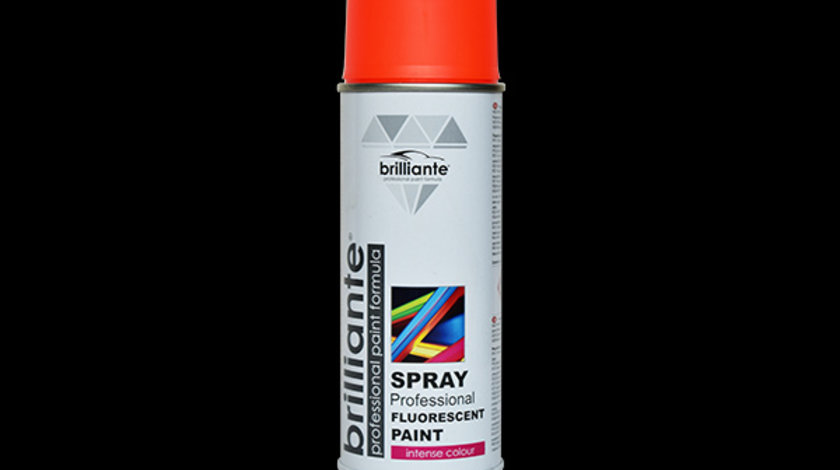 Spray Vopsea FluoRescent Rosu 400 ML Brilliante