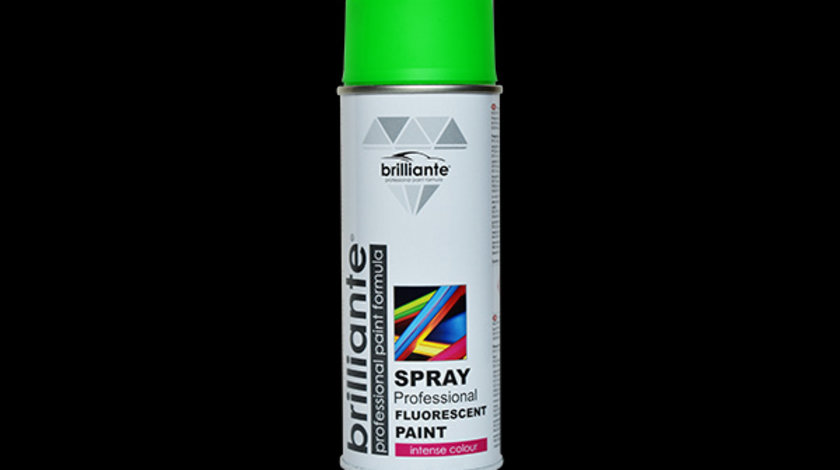 Spray Vopsea FluoRescent Verde 400 ML Brilliante