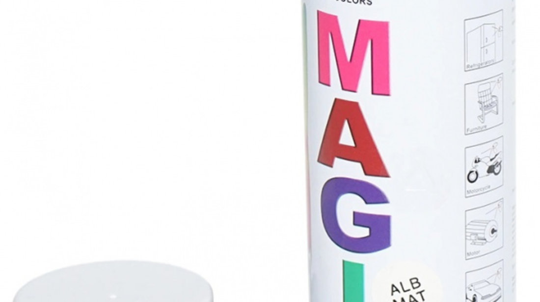 Spray Vopsea Magic Alb Mat 400ML